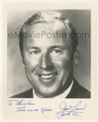 3y0851 JIM LOVELL signed 8x10 REPRO still 1980s great smiling portrait of the NASA astronaut!