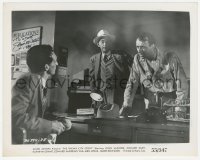 3y0328 JOHN MCINTIRE signed 8x10 still 1955 in a tense scene from The Phenix City Story!