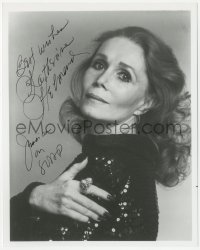 3y0860 KATHERINE HELMOND signed 8x10 REPRO still 1980s head & shoulders portrait of the Soap star!