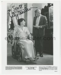 3y0344 LILY TOMLIN signed 8x9.75 still 1984 in wheelchair by Steve Martin in All of Me!