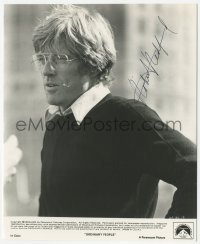 3y0380 ROBERT REDFORD signed 8x9.75 still 1980 great close up directing on the set of Ordinary People!