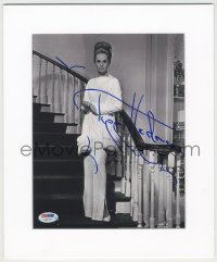 3y0157 TIPPI HEDREN signed 8x10 REPRO still in 11x13 display 2000s portrait in Hitchcock's Marnie!