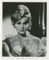 3y0912 ZSA ZSA GABOR signed 8x10 REPRO still 1980s close portrait of the sexy Hungarian actress!