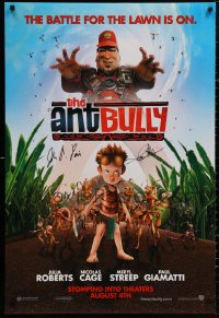 3y0011 ANT BULLY signed advance 1sh 2006 by BOTH director John A. Davis AND Keith Alcorn!
