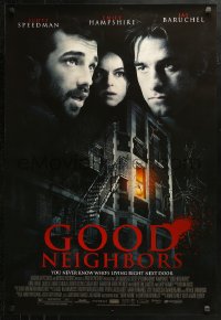 3y0049 GOOD NEIGHBORS signed DS 1sh 2011 by Jacob Tierney, Scott Speedman AND Emily Hampshire!