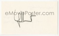 3y0632 LARRY GELBART signed 3x5 index card 1980s it can be framed & displayed with a repro!