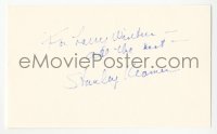 3y0675 STANLEY KRAMER signed 3x5 index card 1980s it can be framed & displayed with a repro!