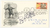 3y0405 BOB HOPE signed first day cover 1977 it can be framed with a repro!