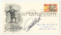 3y0406 CHARLTON HESTON signed first day cover 1977 it can be framed with a repro!