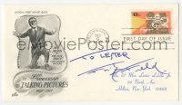 3y0408 FRITZ FELD signed first day cover 1977 it can be framed with a repro!