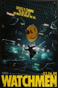 3y0130 WATCHMEN signed 24x37 special poster 2009 by director Zack Snyder, justice is coming!