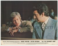 3z0524 ALL THE PRESIDENT'S MEN color 11x14 still #8 1976 Robert Redford in Watergate classic!