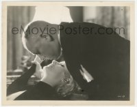 3z0048 AS YOU DESIRE ME 8x10.25 still 1932 Erich von Stroheim about to kiss beautiful Greta Garbo!