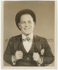 3z0064 BIG CITY 8x9.75 still 1928 smiling portrait of dapper Lon Chaney Sr. in pinstriped suit!