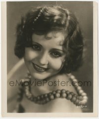 3z0110 DANGEROUS PARADISE 8x9.75 still 1930 great smiling portrait of pretty Nancy Carroll!