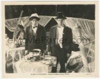 3z0113 DAY AT THE RACES 8x10 still 1937 Chico Marx & Harpo standing by table w/ Dumont behind them!