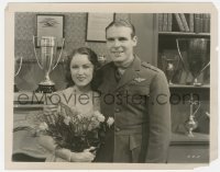 3z0118 DIRIGIBLE 8x10.25 still 1931 posed portrait of Ralph Graves & Fay Wray, Frank Capra directed!