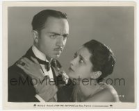 3z0150 FOR THE DEFENSE 8x10 still 1930 c/u of Kay Francis staring quizzically at Powell!