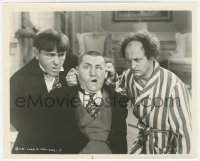 3z0189 HEALTHY WEALTHY & DUMB 8x10 still 1938 Three Stooges, Moe, Larry & Curly, ultra rare!