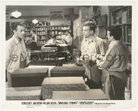 3z0209 INVISIBLE STRIPES 8.25x10 still 1939 George Raft staring at Frankie Thomas and Leo Gorcey!