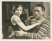 3z0257 LAUGH CLOWN LAUGH deluxe 8x10 still 1928 Lon Chaney with 15 year-old Loretta Young!