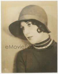 3z0259 LET IT RAIN deluxe 7.5x9.5 still 1927 head & shoudlers portrait of Shirley Mason by WF Seely!