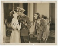 3z0310 MOCKERY 8x10.25 still 1927 Lon Chaney Sr. watches Ricardo Cortez kiss Barbara Bedford!