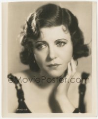 3z0393 RUTH CHATTERTON 8x9.75 still 1929 head & shoulders c/u of the pretty leading lady!