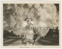 3z0420 SHOW OF SHOWS 8x10 still 1929 c/u of Beatrice Lillie in showgirl outfit w/enormous headpiece!