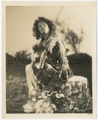3z0433 SQUALL 8x10 still 1929 c/u of bad gypsy girl Myrna Loy, who ruins an entire family, rare!