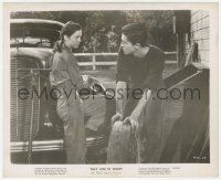 3z0462 THEY LIVE BY NIGHT 8.25x10 still 1948 Farley Granger as Bowie & Cathy O'Donnell as Keechie!