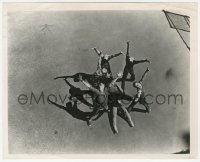 3z0483 WEST SIDE STORY 8x10 still 1961 classic overhead image of the Jets dancing!