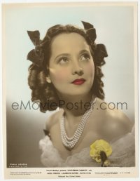 3z0008 WUTHERING HEIGHTS color-glos 7.75x10 still 1939 portrait of beautiful Merle Oberon as Cathy!