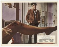 3z0014 GRADUATE color English FOH LC 1968 classic image of Dustin Hoffman & sexy leg, Anne Bancroft!
