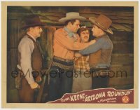 3z0538 ARIZONA ROUNDUP LC 1942 cowboy Tom Keene is a fightin' federal agent now!