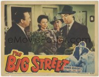 3z0573 BIG STREET LC 1942 Eugene Pallette & Agnes Moorehead watching Henry Fonda buying roses!