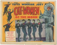 3z0632 CAT-WOMEN OF THE MOON LC 1953 campy cult classic, best portrait of five sexy female aliens!