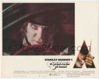 3z0660 CLOCKWORK ORANGE LC #1 1972 Malcolm McDowell in Stanley Kubrick ultra-violence classic!