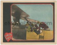 3z0683 DAMAGED HEARTS LC 1924 great image of Mary Carr & co-stars in airplane looking down below!