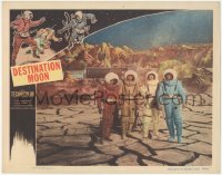 3z0706 DESTINATION MOON LC #3 1950 Robert A. Heinlein, astronauts Powers, Anderson, Archer & Wesson!