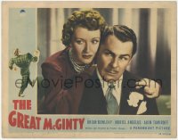 3z0819 GREAT McGINTY LC 1940 Preston Sturges classic, close up of Brian Donlevy & Muriel Angelus!