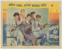 3z0831 HAPPY GO LUCKY LC 1943 Mary Martin, Dick Powell, Betty Hutton, Eddie Bracken, Rudy Vallee