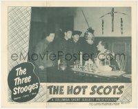 3z0863 HOT SCOTS LC 1948 Three Stooges Moe, Larry & Shemp as Scotsmen in kilts, Christine McIntyre!