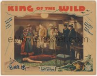3z0924 KING OF THE WILD chapter 1 LC 1931 crowd standing around dead woman, Man Eaters, full-color!