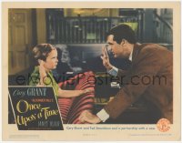 3z1069 ONCE UPON A TIME LC 1944 Cary Grant seals his partnership to Ted Donaldson with a vow!