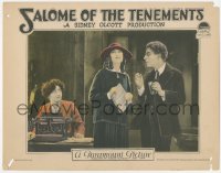 3z1156 SALOME OF THE TENEMENTS LC 1925 Jewish reporter Jetta Goudal & rich Godfrey Tearle!