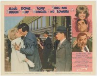 3z1171 SEND ME NO FLOWERS LC #4 1964 Tony Randall watches Rock Hudson kissing Doris Day by train!