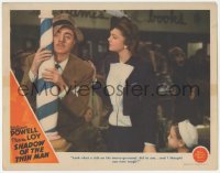 3z1177 SHADOW OF THE THIN MAN LC 1941 Myrna Loy surprised William Powell can't handle merry-go-round!