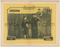 3z1289 THREE CHEERS LC 1923 kids Elmo Billings & Jack McHugh messing with police officer!