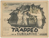 3z1315 TRAPPED IN A SUBMARINE LC 1932 English submarine crew members in newspaper, very rare!